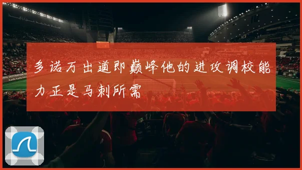 多诺万出道即巅峰他的进攻调校能力正是马刺所需